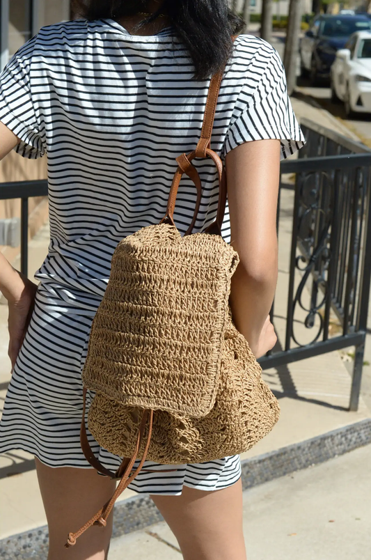 Woven Shoulder Bag