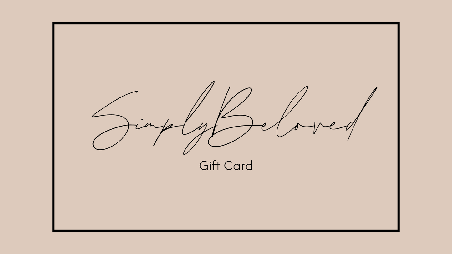 SimplyBeloved Gift Card